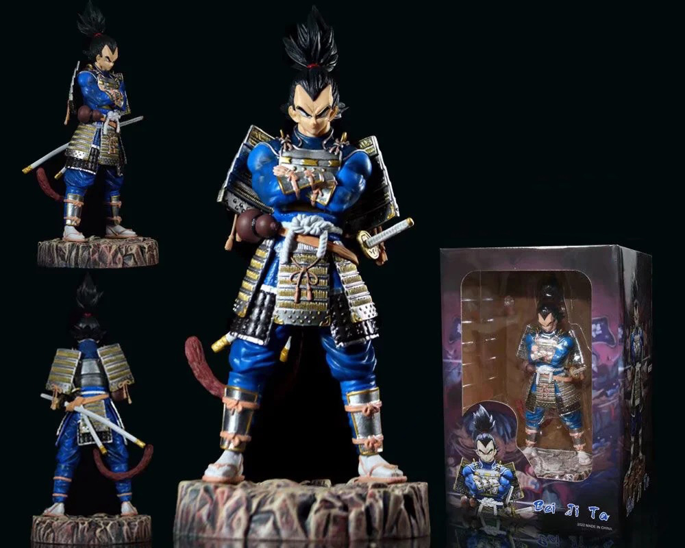 Mô hình Saiyan Samurai Vegeta tóc đen